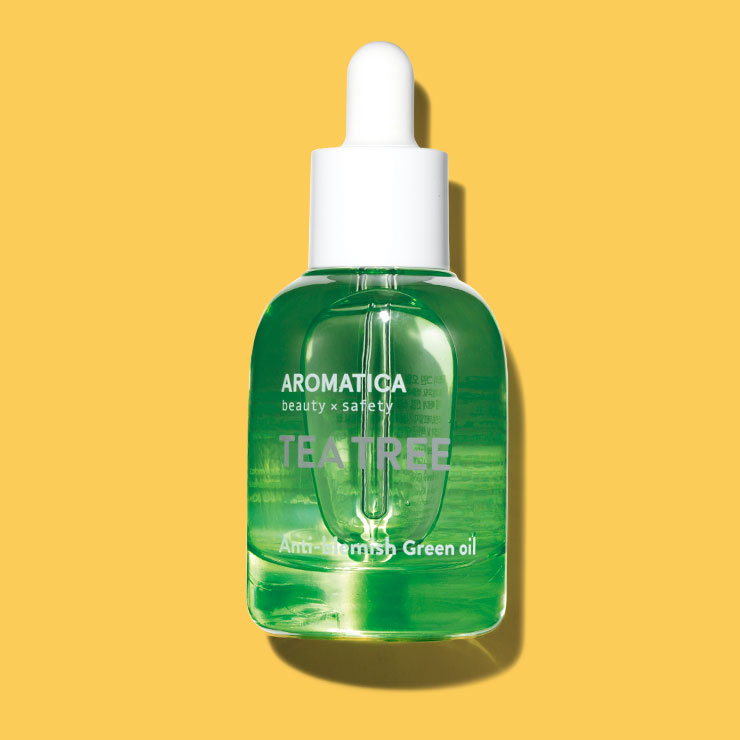 아로마티카 티트리 그린 오일 2만5천원▶모공을 막지 않는 산뜻한 보습 오일. 피부 수분 증발을 최소화해 최적의 유·수분 밸런스를 맞춰준다.