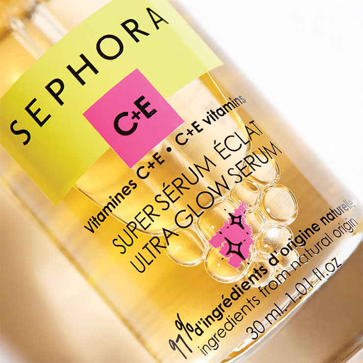 세포라 코리아에서 만날 수 있는 ‘굿 스킨케어’ 카테고리의 울트라 글로우 세럼.