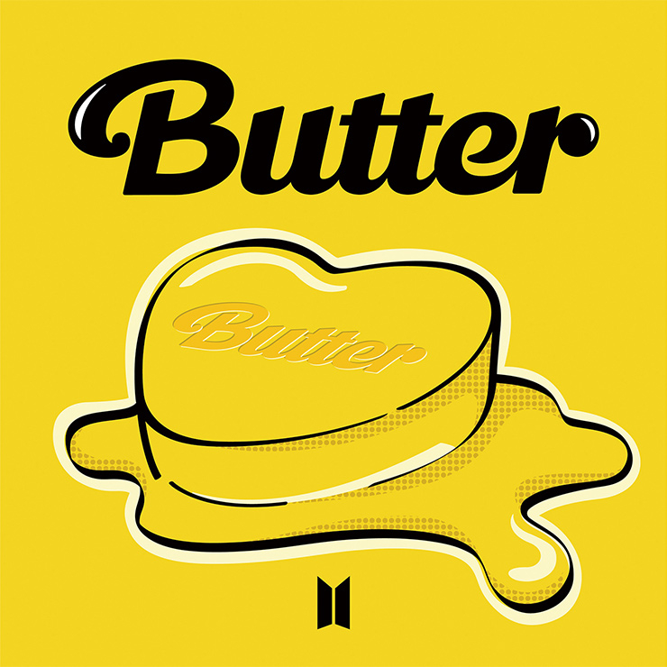 방탄소년단 <Butter> 로고와 앨범 커버 ©빅히트뮤직.
