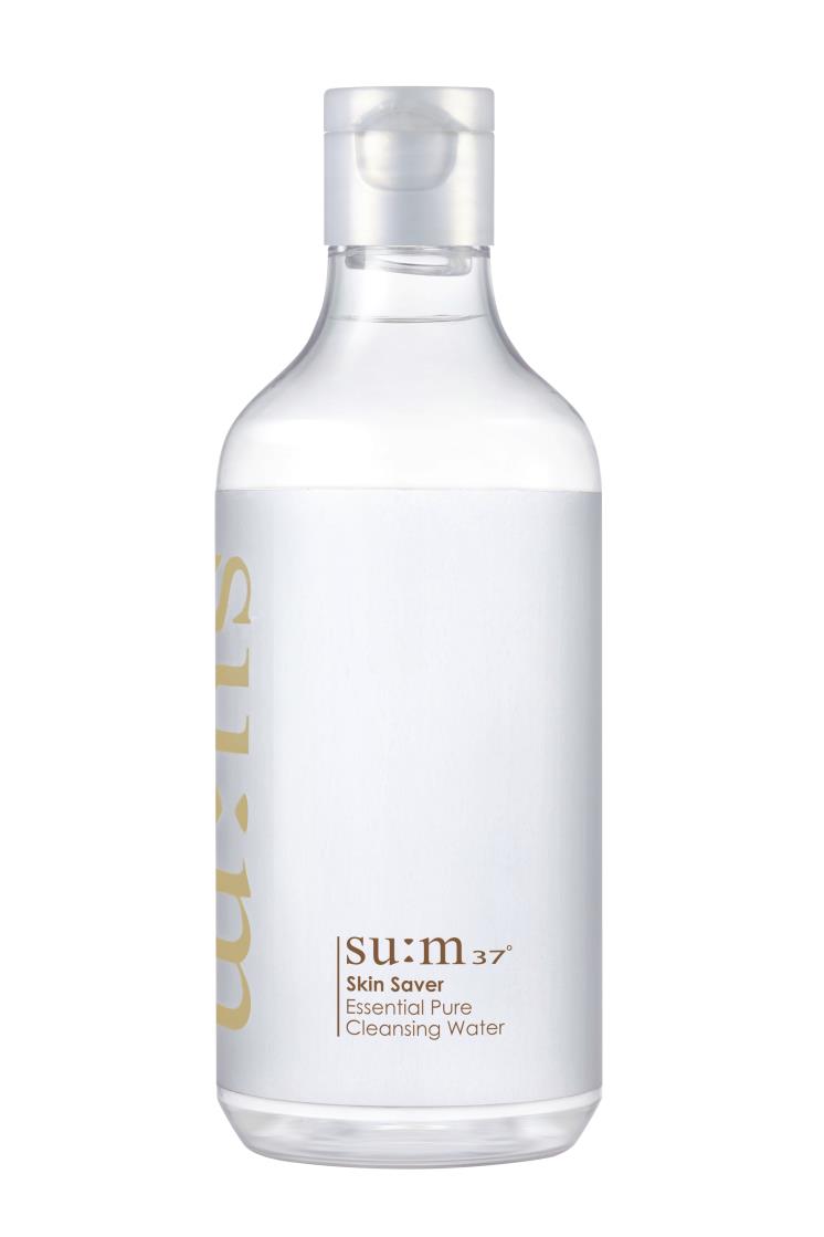 숨37° 스킨 세이버 에센셜 퓨어 클렌징 워터 400ml 3만5천원.
