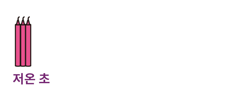 ▲ 촛농 플레이를 하고 싶다면, 촛농이 몸에 묻어도 뜨겁지 않은 저온 초를 사용할 것. 오히려 따뜻한 촛농 덕에 분위기가 더 달아오를 테니.