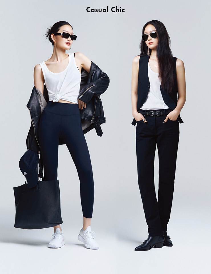 좌측부터 Sporty Vibe, French Chic