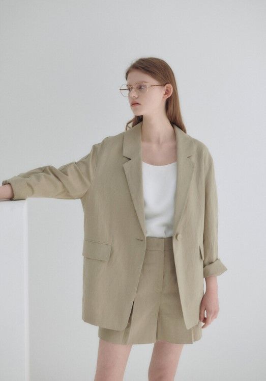 닐 바이 피 by W컨셉 - 20N summer roomy jacket 