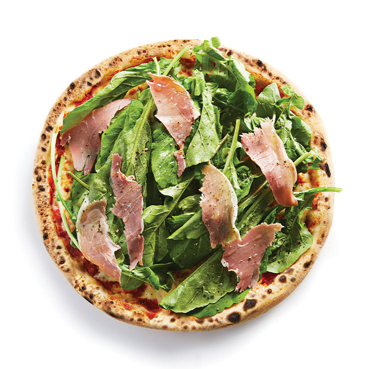 빚짜의 프로슈토앤루꼴라 피자.
