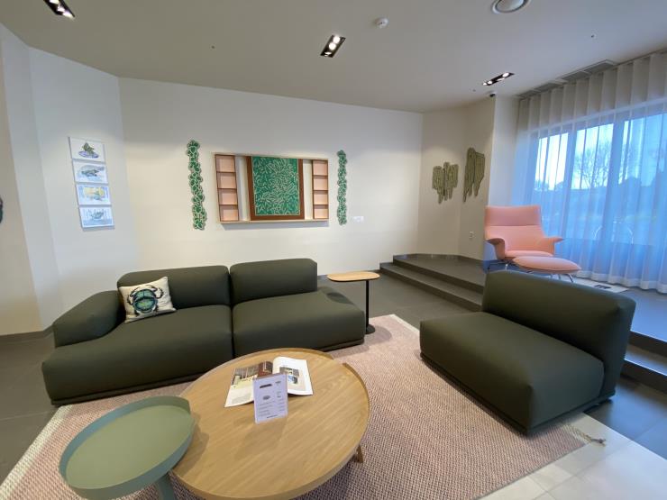 원더라움 갤러리아 팝업스토어의 내부 전경