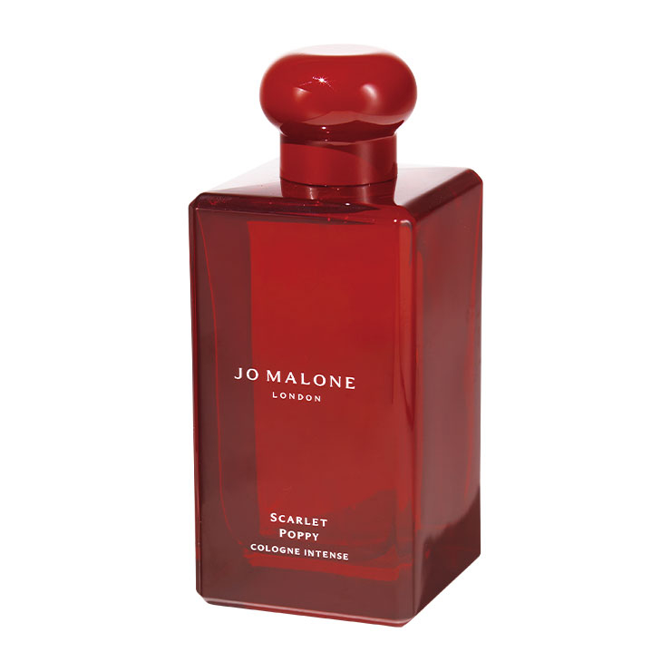 조 말론 런던 스칼렛 포피 코롱 인텐스 100ml 26만원 : 포피, 무화과의 달콤한 과즙 향과 상반된 통카 빈의 우디 노트가 세련된 향을 완성한다.