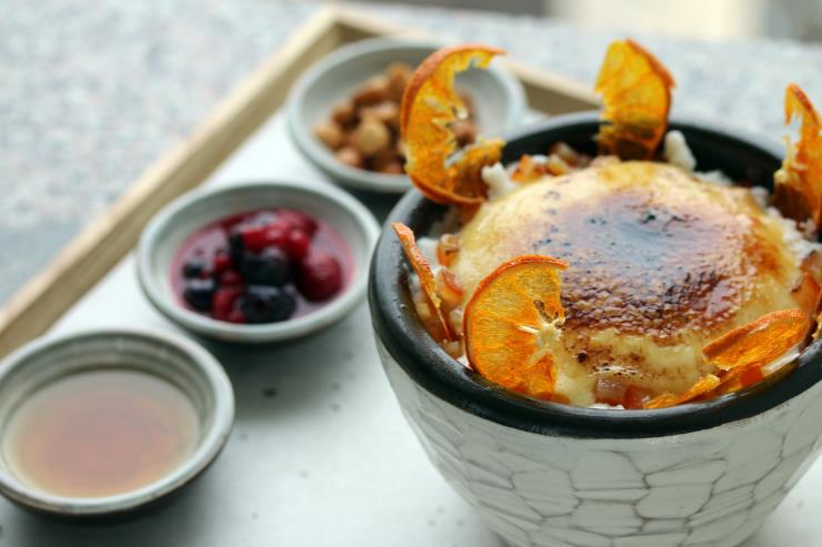 크렘 브륄레 빙수
