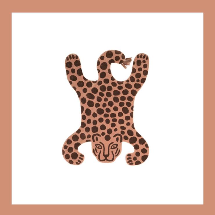  SAFARI TUFTED RUG LEOPARD
