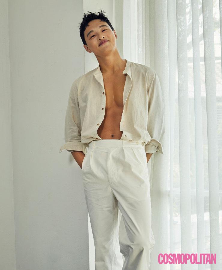 셔츠 8 by 육스, 팬츠 프레드페리x마가렛 호웰