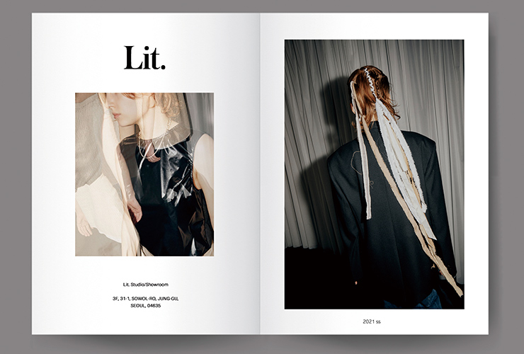  리트 2021 S/S 캠페인 프로젝트 디렉팅과 스타일링.