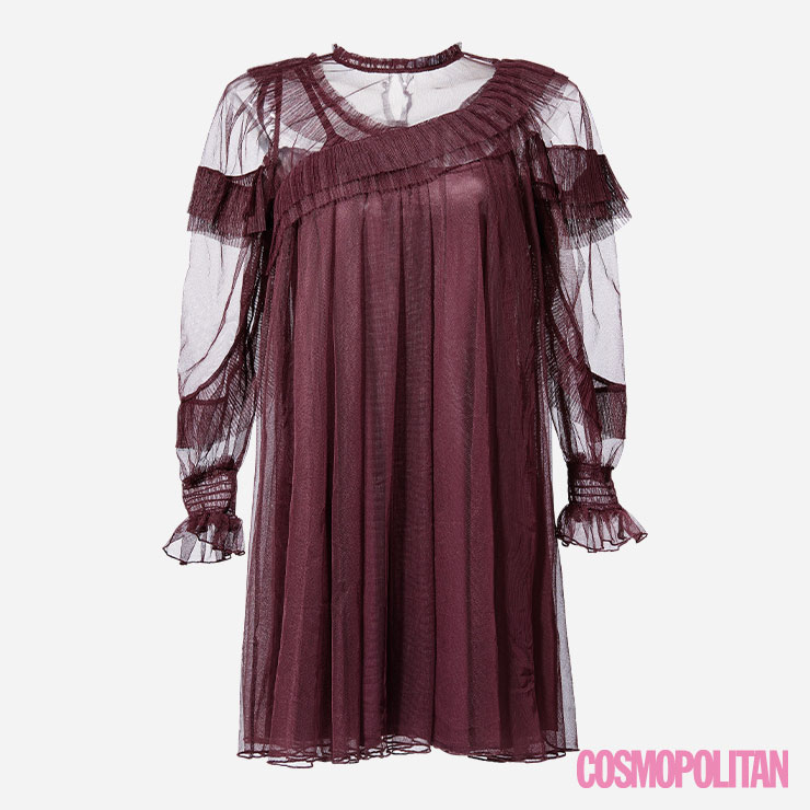 튤 드레스 5만9천원 자라. 